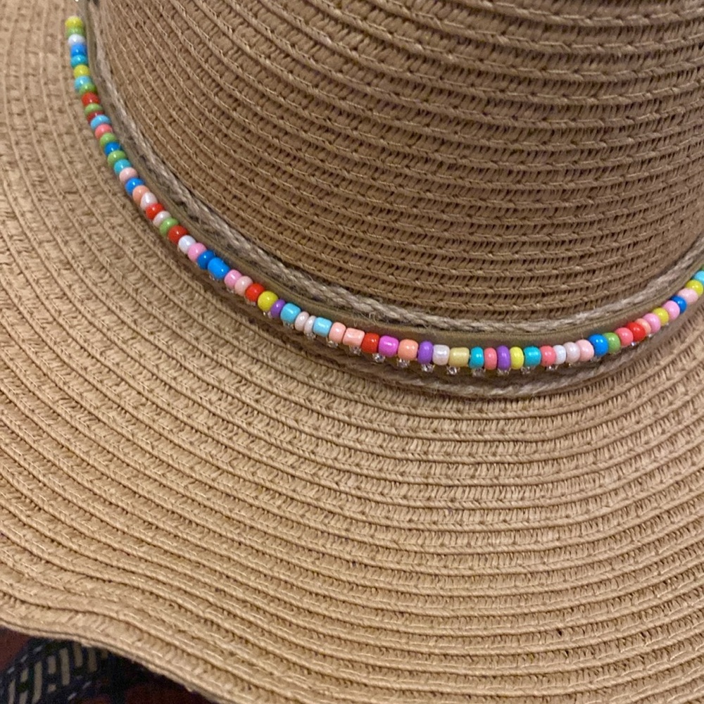 Beaded Band Western Hat - Picture 3 of 7